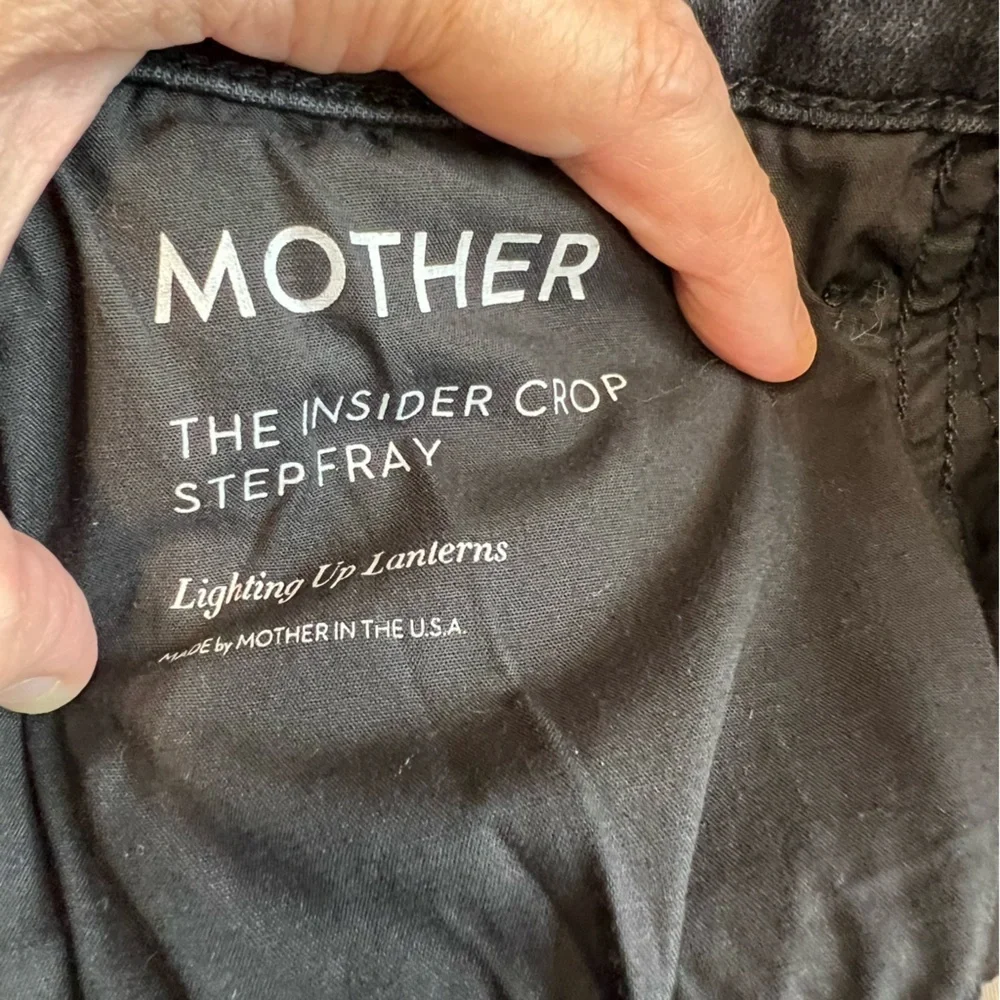 MOTHER insider crop